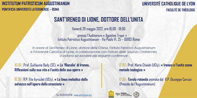 Sant'Ireneo di Lione, Dottore dell'Unità